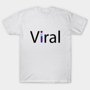 Viral artistic typography design T-Shirt